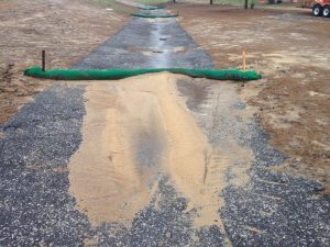 Sediment trap erosion control