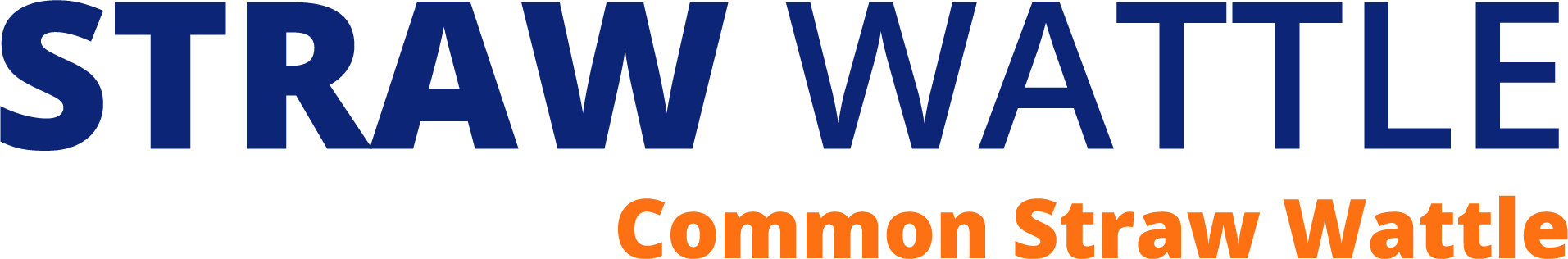Common Straw Wattle logo