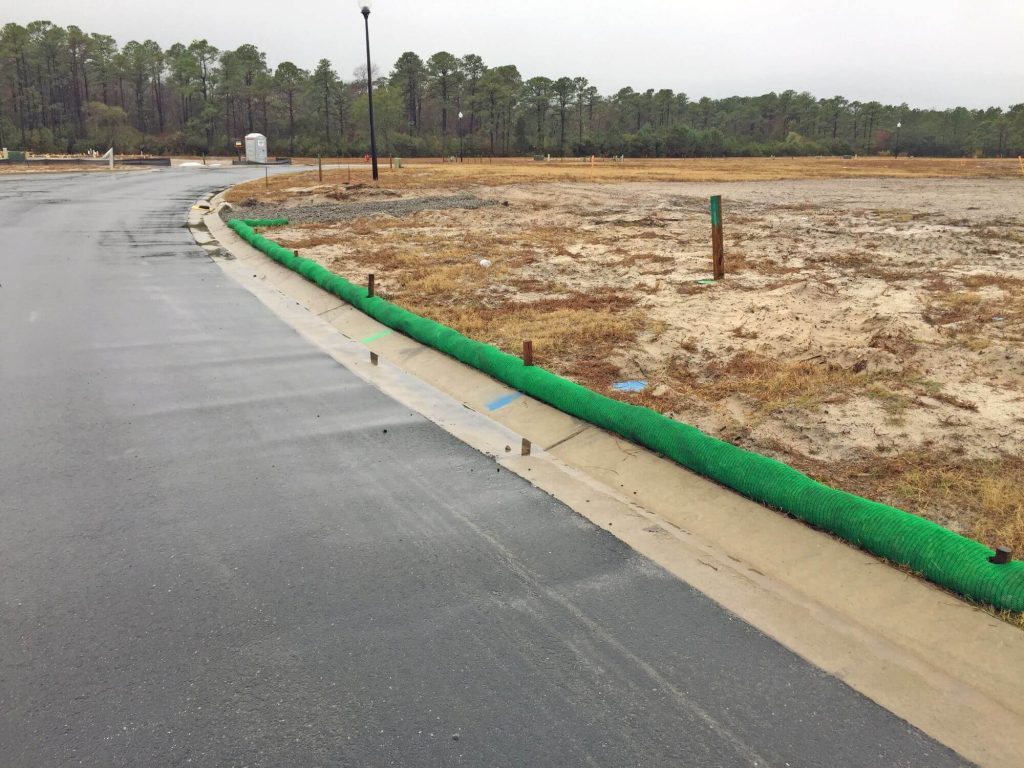Sediment trap construction