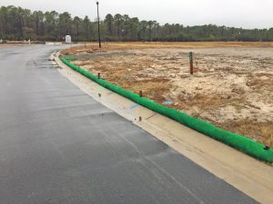 Sediment trap construction