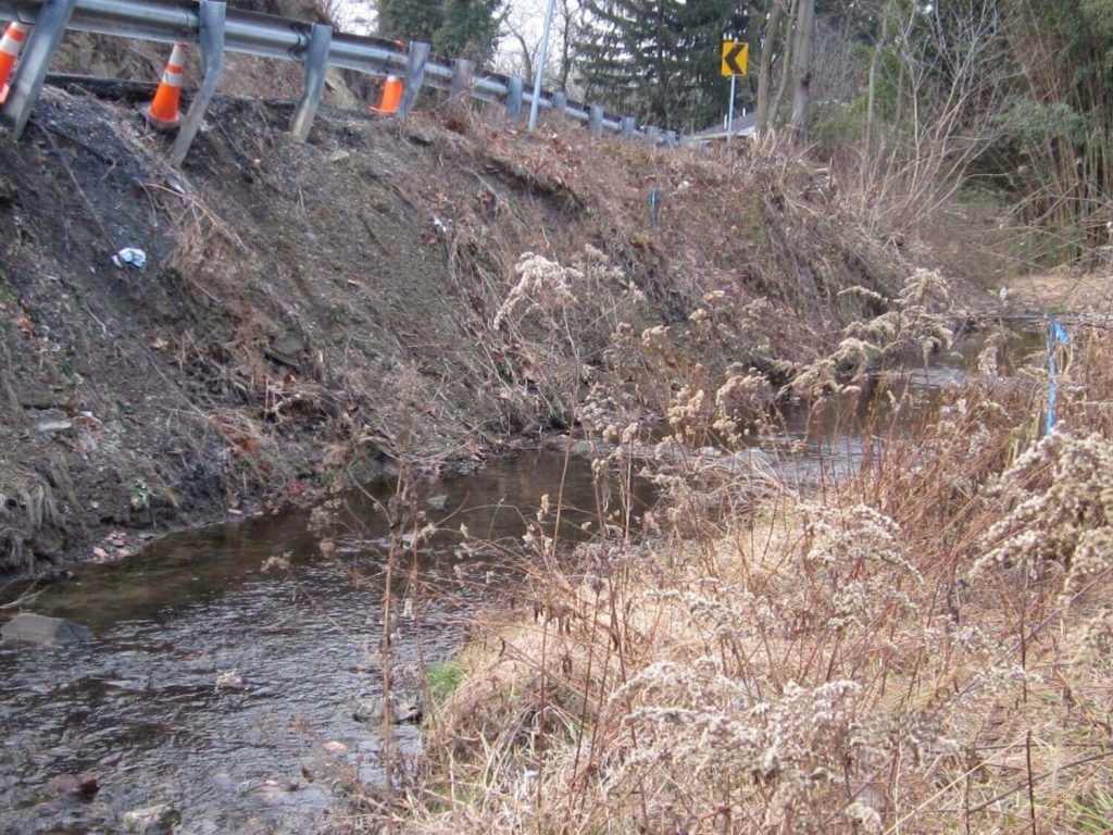 GreenLoxx MSE PA Roadway - BEFORE