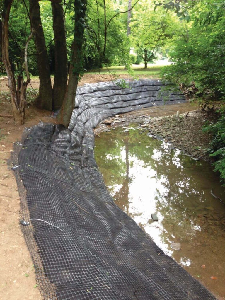 GreenLoxx Vsf Little Harpeth River Brentwood Tn During Installation