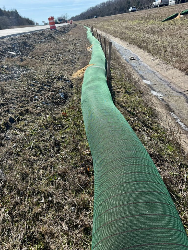SiltSoxx RH AR Roadway Project