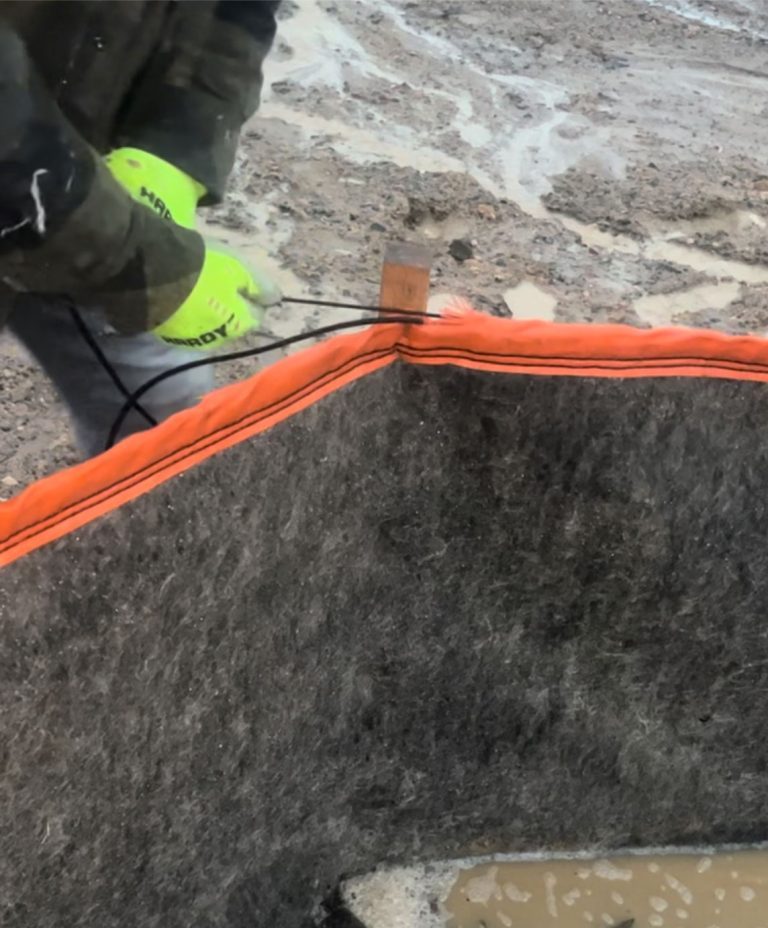 Siltron Belted Silt Fence Web