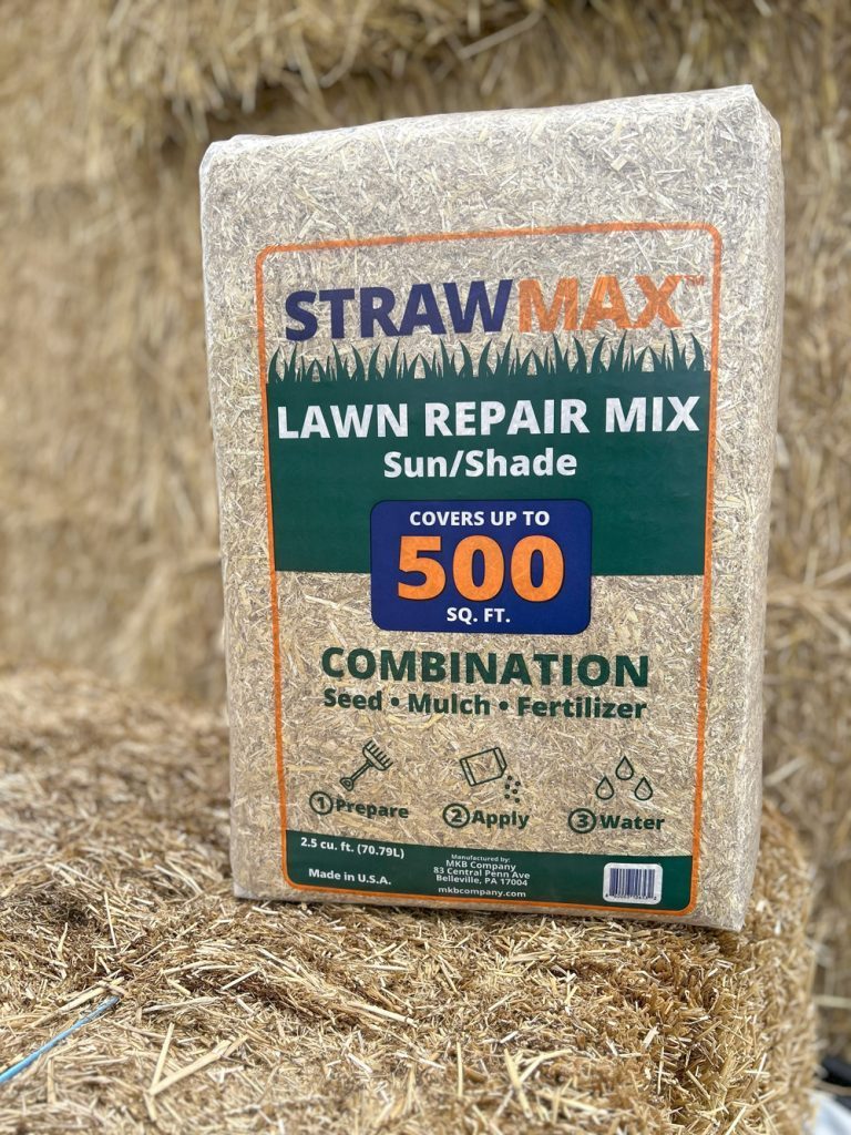 StrawMax Lawn Repair Mix
