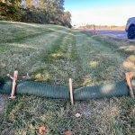 SiltSoxx RH Rice Hull Filter Sock Check Dam
