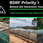 Belted Silt Retention Fence (BSRF™) Priority 1