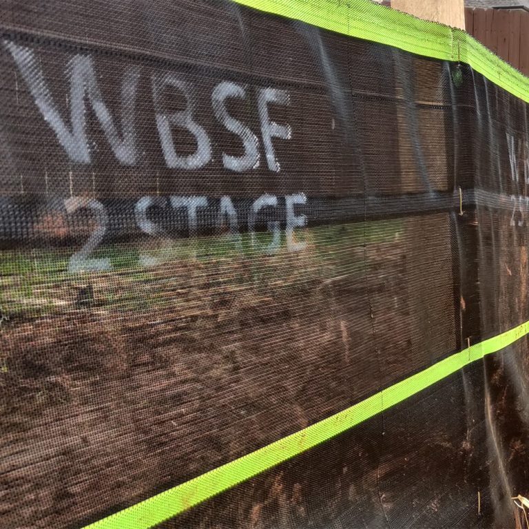 Woven Belted Silt Fence (WBSF™) 2 Stage