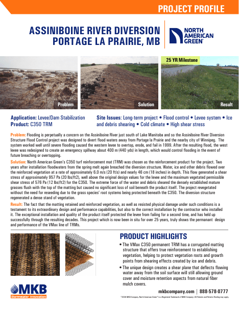 Assiniboine River Diversion project profile