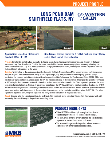 Long Pond Dam project profile