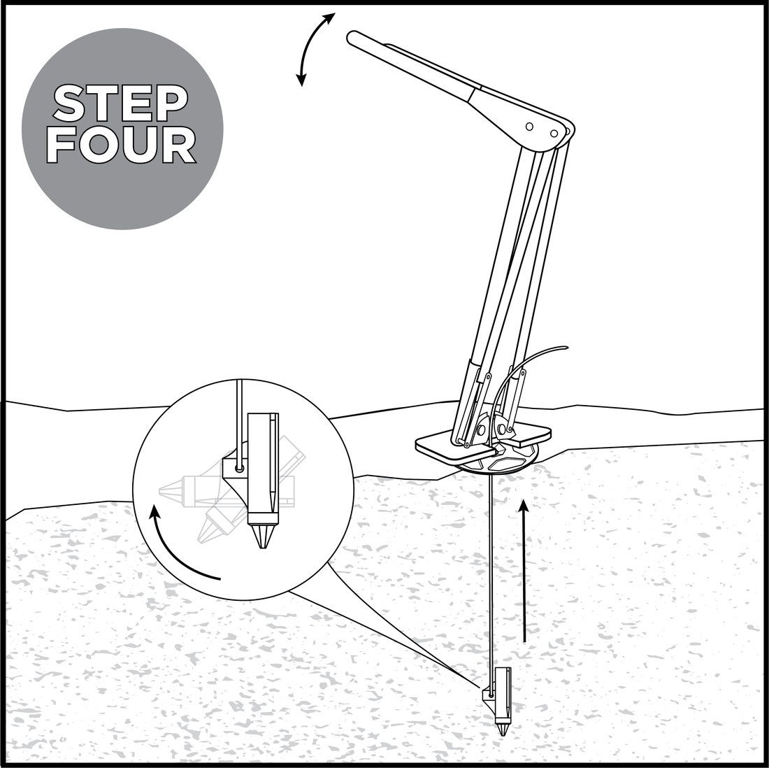 Falcon anchor installation step 4