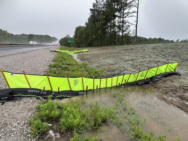 Silt Saver High Velocity Ditch Check