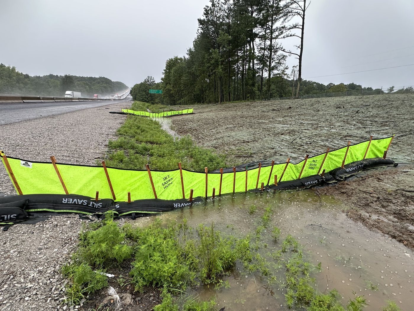 Silt Saver High Velocity Ditch Check