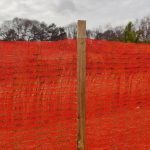 Silt Saver High Visibility Barrier Fence