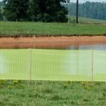 Silt Saver High Visibility Barrier Fence