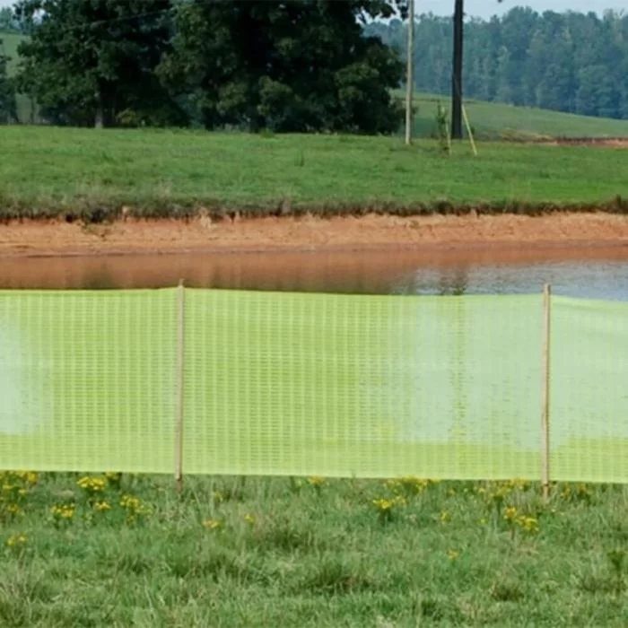 Silt Saver High Visibility Barrier Fence