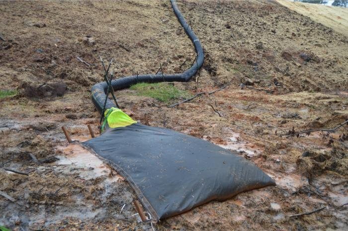 Silt Saver Slope Drain Bag